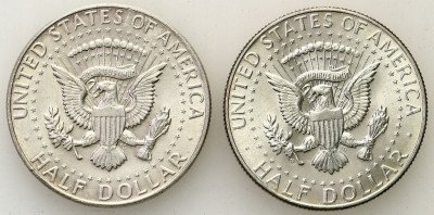 USA 1/2 dolara 1964 Kennedy 2 sztuki różne