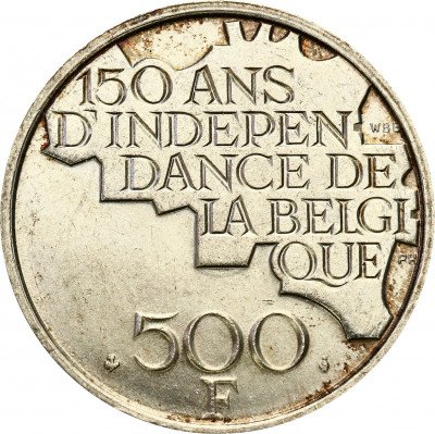 Belgia 500 Franków 1980
