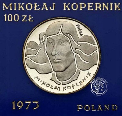 PRL 100 złotych 1973 Kopernik st.