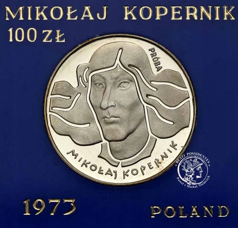 PRL 100 złotych 1973 Kopernik st.