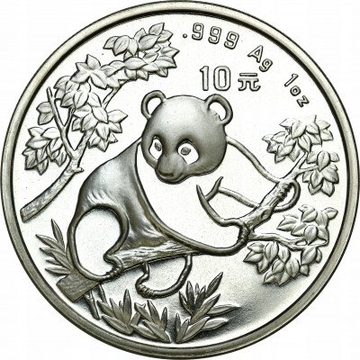 Chiny 10 Yuan 1992 Panda