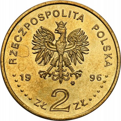 2 złote 1996 Zygmunt II August NAJRZADSZE