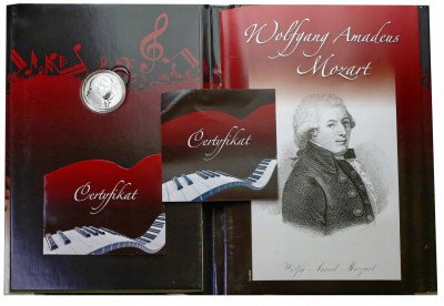 Polska. Medal - Mozart 2010 - Wielcy kompozytorzy