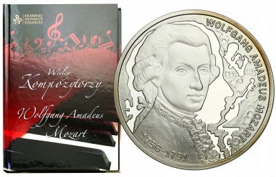 Polska. Medal - Mozart 2010 - Wielcy kompozytorzy