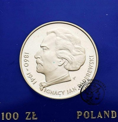 100 złotych 1975 Paderewski