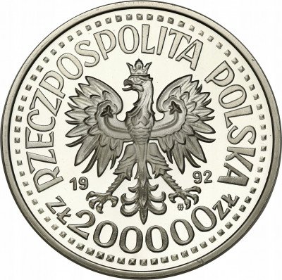 III RP 200 000 złotych 1992 Stanisław Staszic