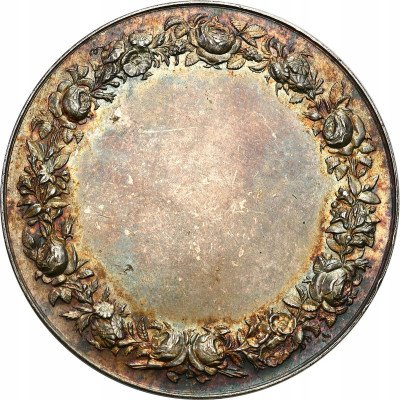 Francja medal zaślubinowy XIXw. SREBRO
