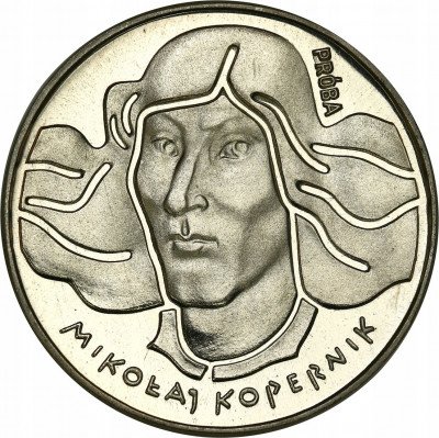 PRÓBA srebro 100 złotych 1973 Kopernik