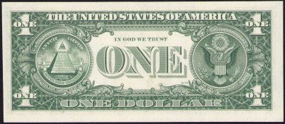 USA. 1 dolar 1977, seria F