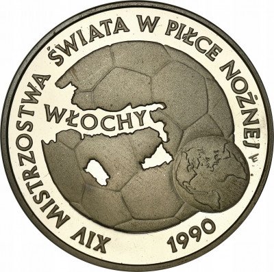 PRL 20 000 złotych 1989 FIFA Włochy 1990