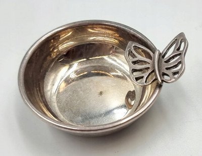 Anglia ozdobna miseczka Sterling 925 SREBRO