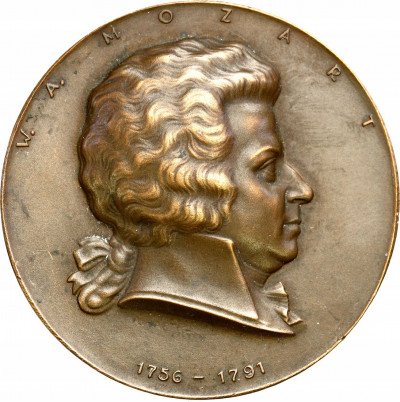 Niemcy Medal 175 rocznica urodzin Mozarta (1931)