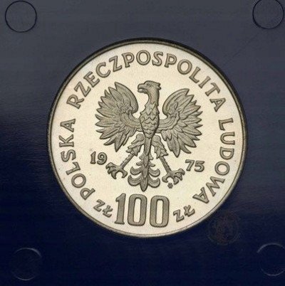 100 złotych 1975 Modrzejewska st.L-