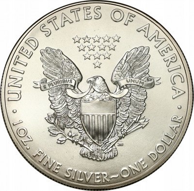 USA 1 dolar 2012 - SREBRO uncja - Srebrny Orzeł