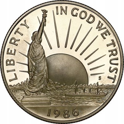 USA 1/2 dolara (50 centów) 1986 Imigranci