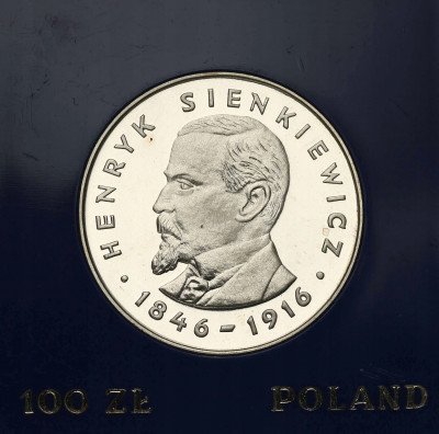 100 złotych 1977 Henryk Sienkiewicz