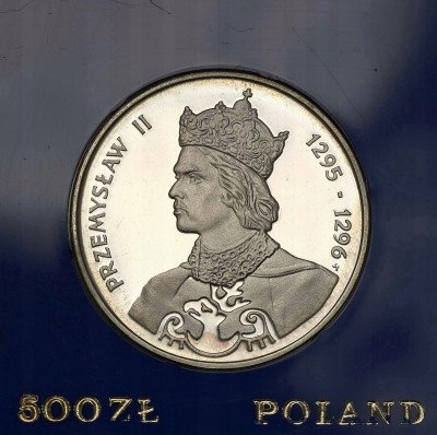 PRL 500 złotych 1985 Przemysław II