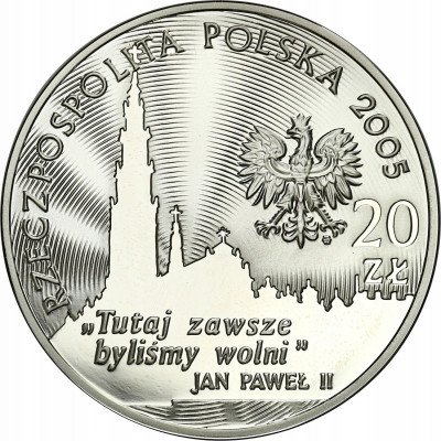 20 złotych 2005 Jasna Góra