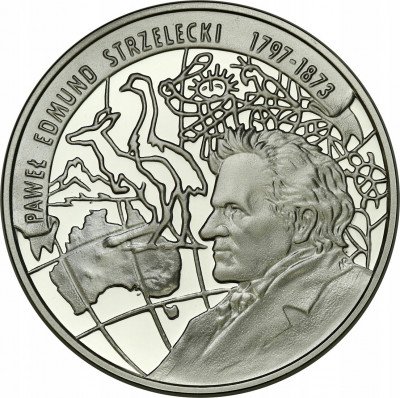 10 złotych 1997 Edmund Strzelecki