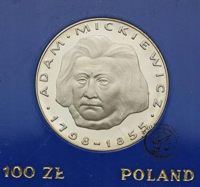 PRL. 100 złotych 1978 Mickiewicz