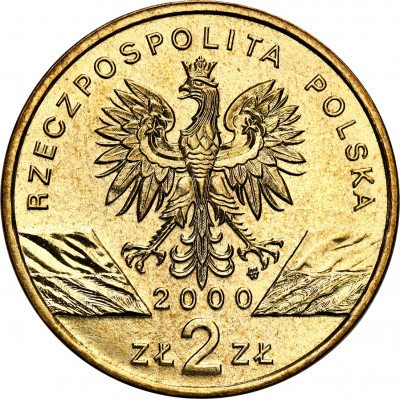III RP 2 złote 2000 dudek