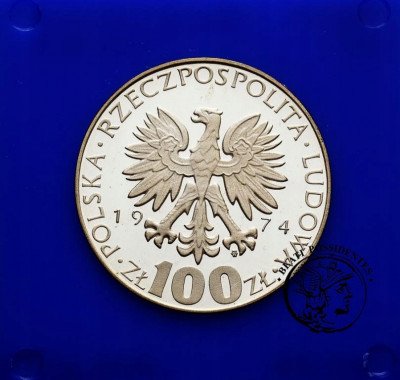 100 złotych 1974 Skłodowska Curie st.