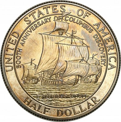 USA 1/2 dolara 1992 Kolumb