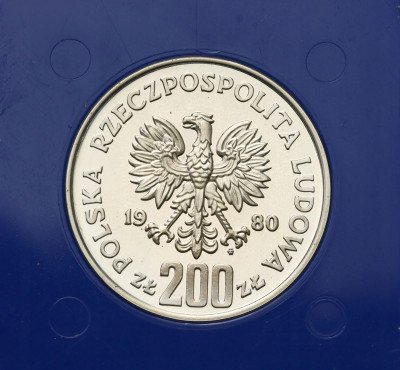 PRL. 200 złotych 1980 Bolesław Chrobry, popiersie