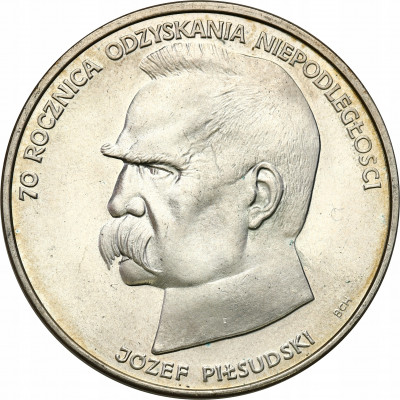 PRL 50000 złotych 1988 Józef Piłsudski - PIĘKNE