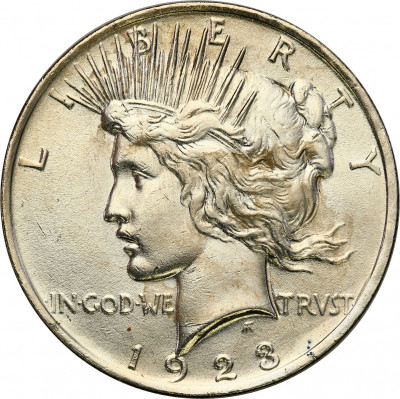 USA 1 dolar 1923 Peace srebro