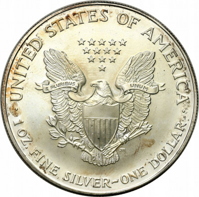 USA 1 dolar 1995 amerykański orzeł uncja SREBRO