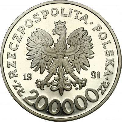 200 000 złotych 1991 Olimpiada Albertville