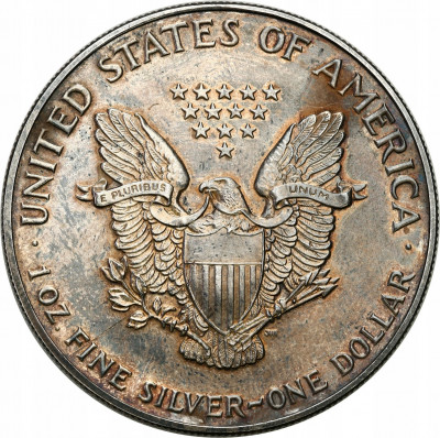 USA 1 dolar 1992 amerykański orzeł uncja SREBRO