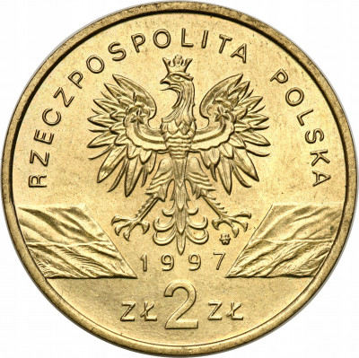 2 złote 1997 Jelonek Rogacz - PIĘKNA
