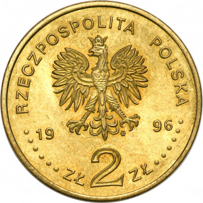 2 złote 1996 Henryk Sienkiewicz - PIĘKNA
