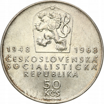 Czechosłowacja 50 koron 1968 - PIĘKNA