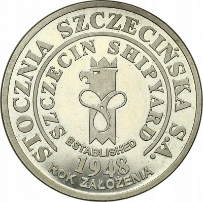 Medal Stocznia Szczecińska 1999 SREBRO