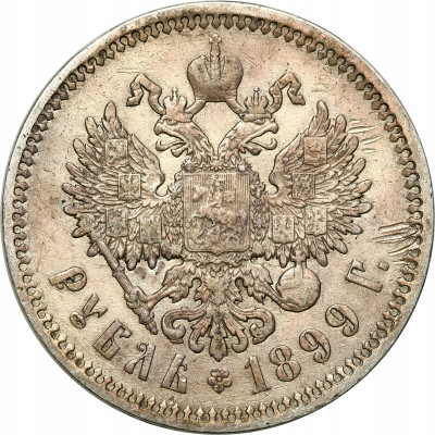 Rosja Rubel 1899 Mikołaj II SREBRO