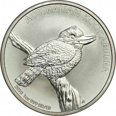 Australia 1 dolar 2010 kookaburra uncja SREBRO