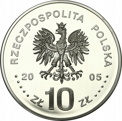 Polska III RP 10 złotych 2005 Poniatowski