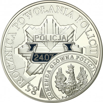 Polska III RP 10 złotych 2004 Policja