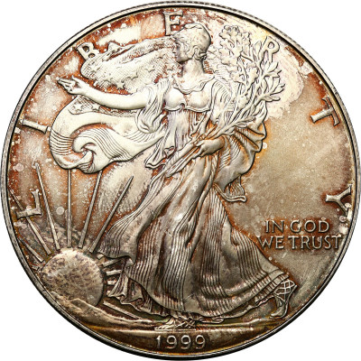 USA 1 dolar 1999 amerykański orzeł uncja SREBRO