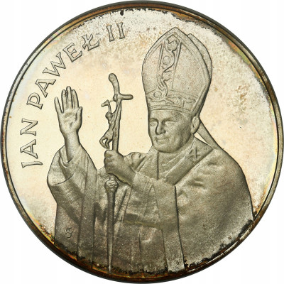 10000 złotych 1987 Jan Paweł II LUSTRZANY PR70