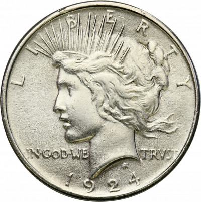 USA 1 dolar 1924 Peace srebro