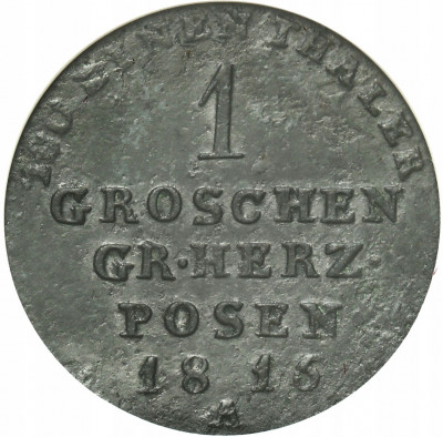 Fryderyk Wilhelm III. Grosz 1816 A, Berlin