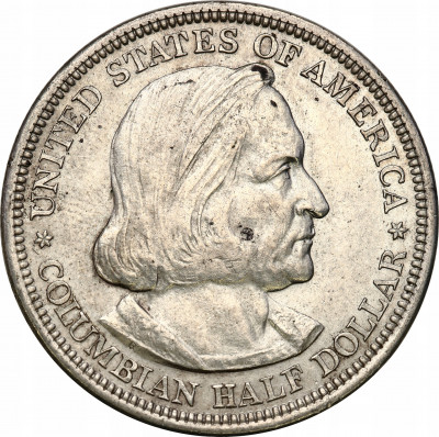 USA 1/2 dolara 1893 Columbian Exposition - SREBRO