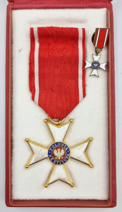 Polska Order Polonia Restituta V klasa 1944
