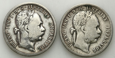 Austria 1 Floren 1879 - 2 szt.