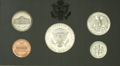 USA Zestaw rocznikowy 1992 1/2 dolara cent SREBRO