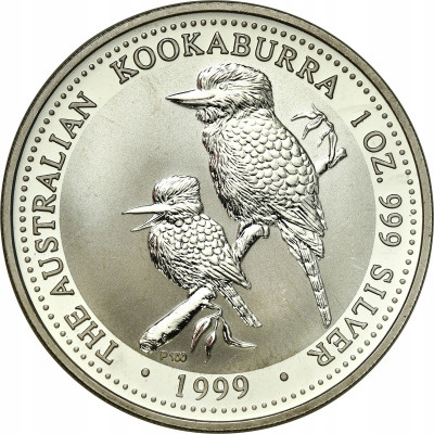 Australia 1 dolar 1999 Kookaburra 1 uncja SREBRO